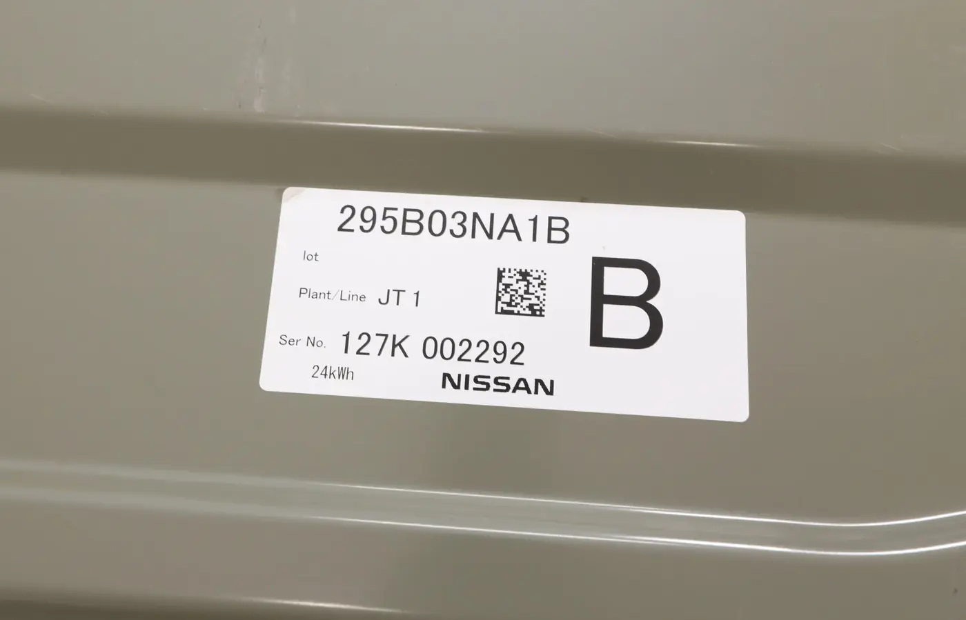 Nissan LEAF ZE0 2011-2012 24 kWh battery pack