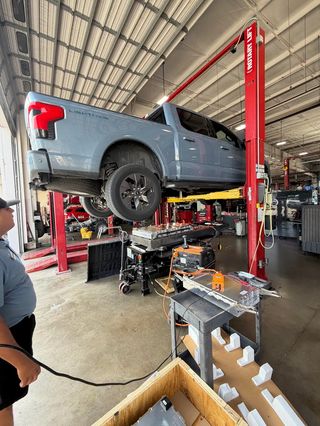 Ford F-150 Lightning Extended-range 131 kWh usable battery pack