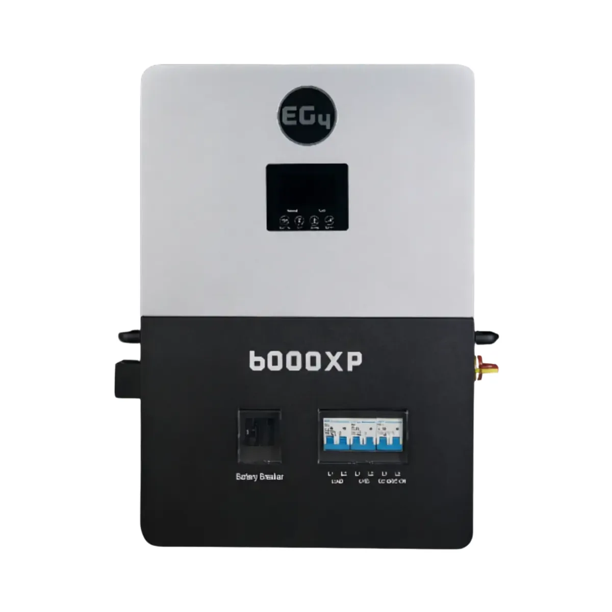 EG4 6000XP Off-grid inverter-charger, split-phase battery pack