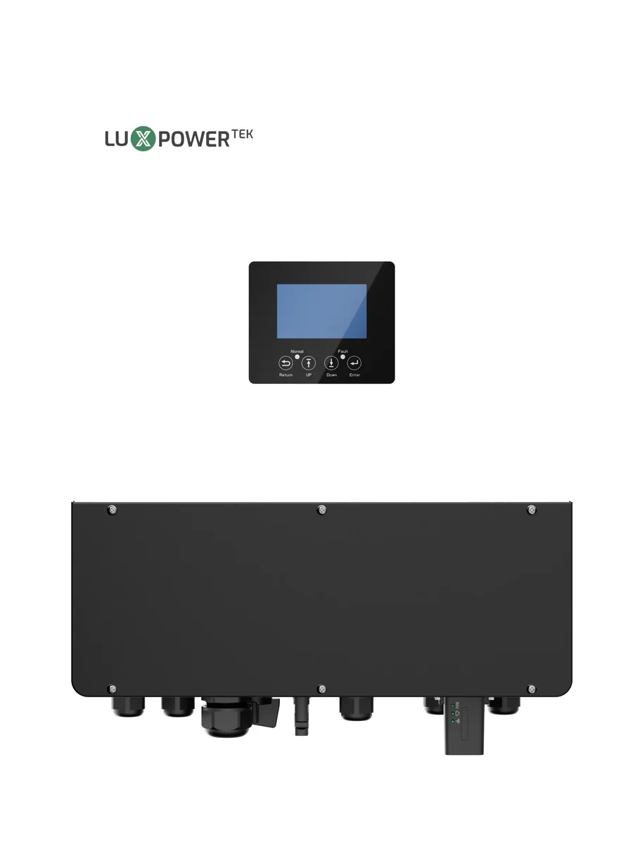 Luxpower GEN2-LB-EU 3K / 3.6K / 4K / 4.6K / 5K / 6K Hybrid inverter, single-phase battery pack